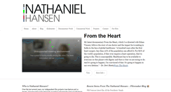 Desktop Screenshot of nathanielhansen.com