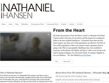 Tablet Screenshot of nathanielhansen.com